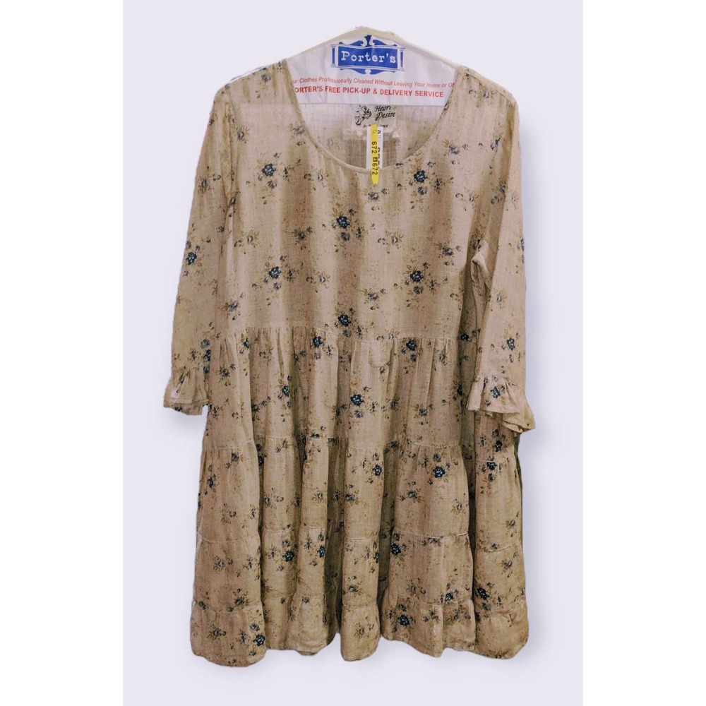 Heart's Desire by Mary Grace 100% Linen Tunic/Dress